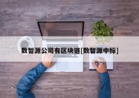 数智源公司有区块链[数智源中标]